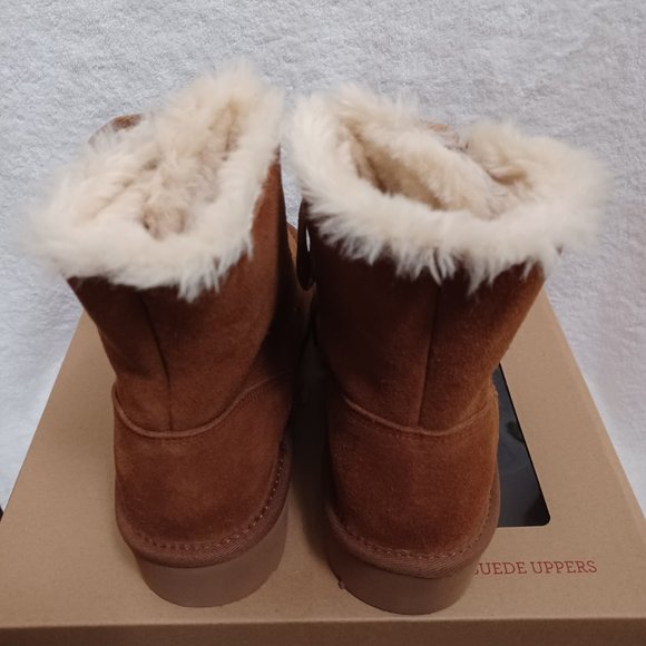 STYLE & CO. GENUINE SUEDE BOOTS - Picture 3 of 5